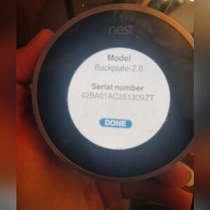 2nd Gen Nest thermostat